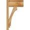 Ekena Millwork Imperial Block Rough Sawn Outlooker, Western Red Cedar, 8"W x 16"D x 28"H OUT08X16X28IMP05RWR - alternate 4
